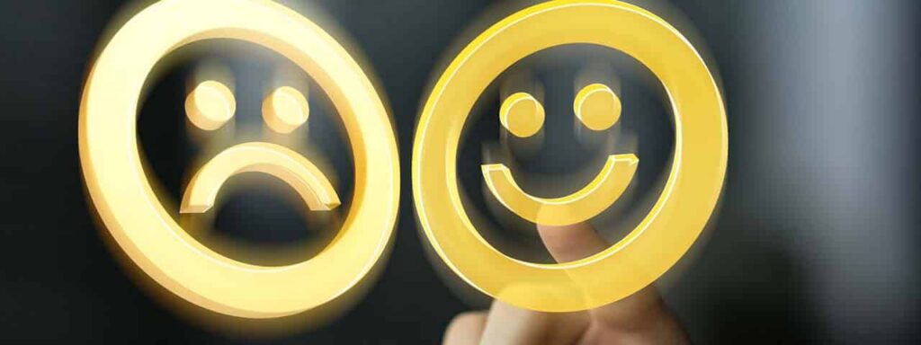 Happy vs unhappy consumers