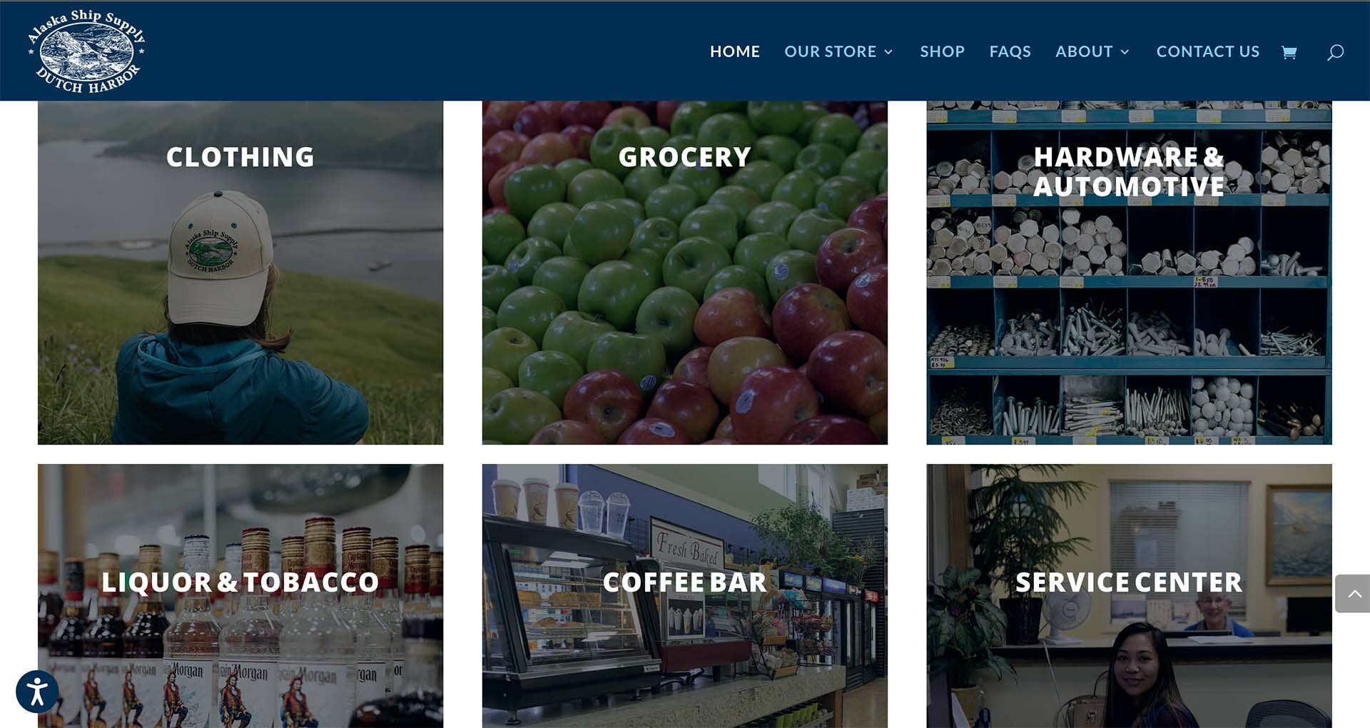 Alaska Ship Supply E-Commerce Web Design